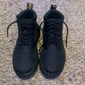 doc martens bonny casual boots charcoal extra tough poly (men’s)